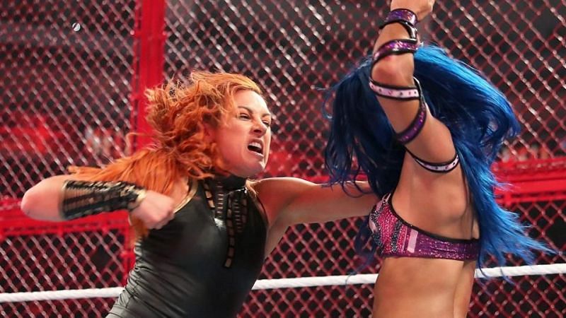 The first meaningful feud of Becky's lengthy reign.